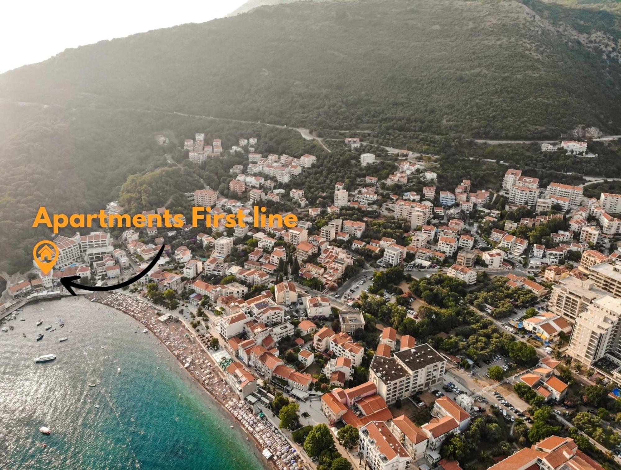 Apartments First Line Petrovac Exteriér fotografie